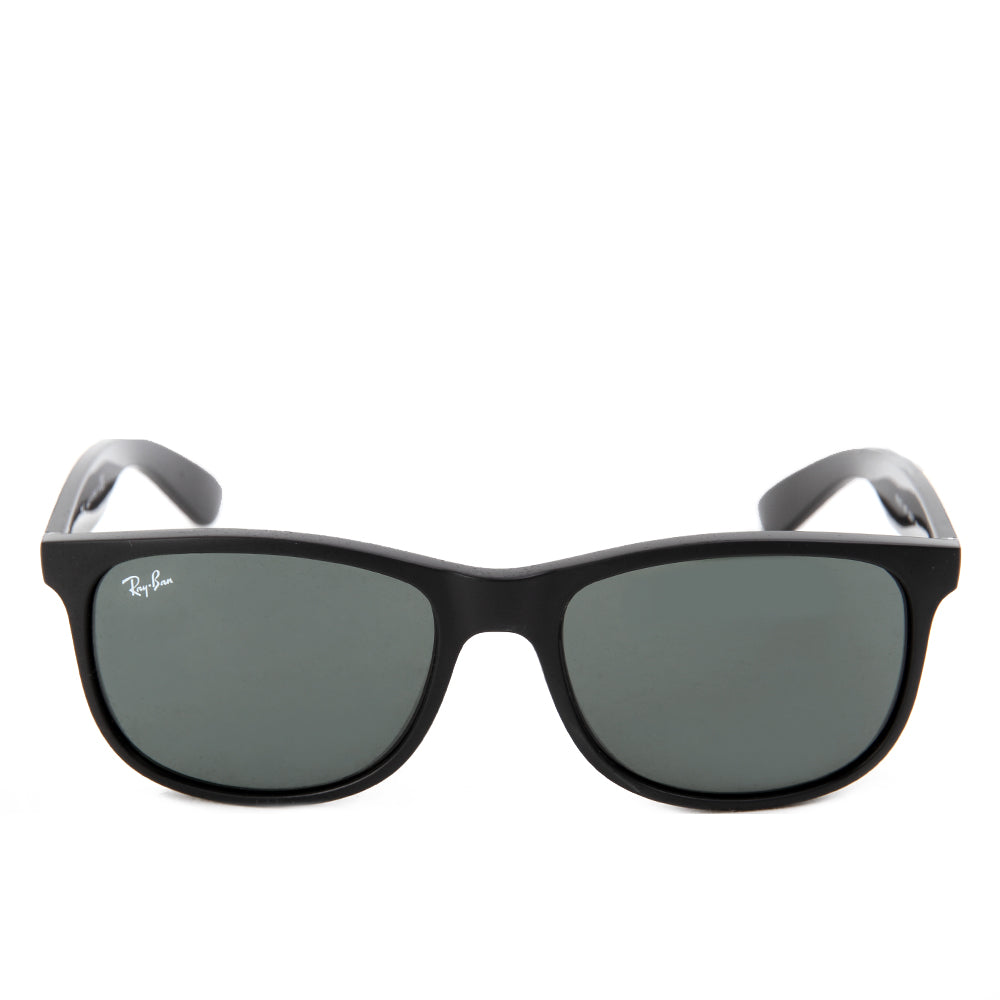 Ray-Ban Andy RB4202 606971 Matte Black On Black Dark Green