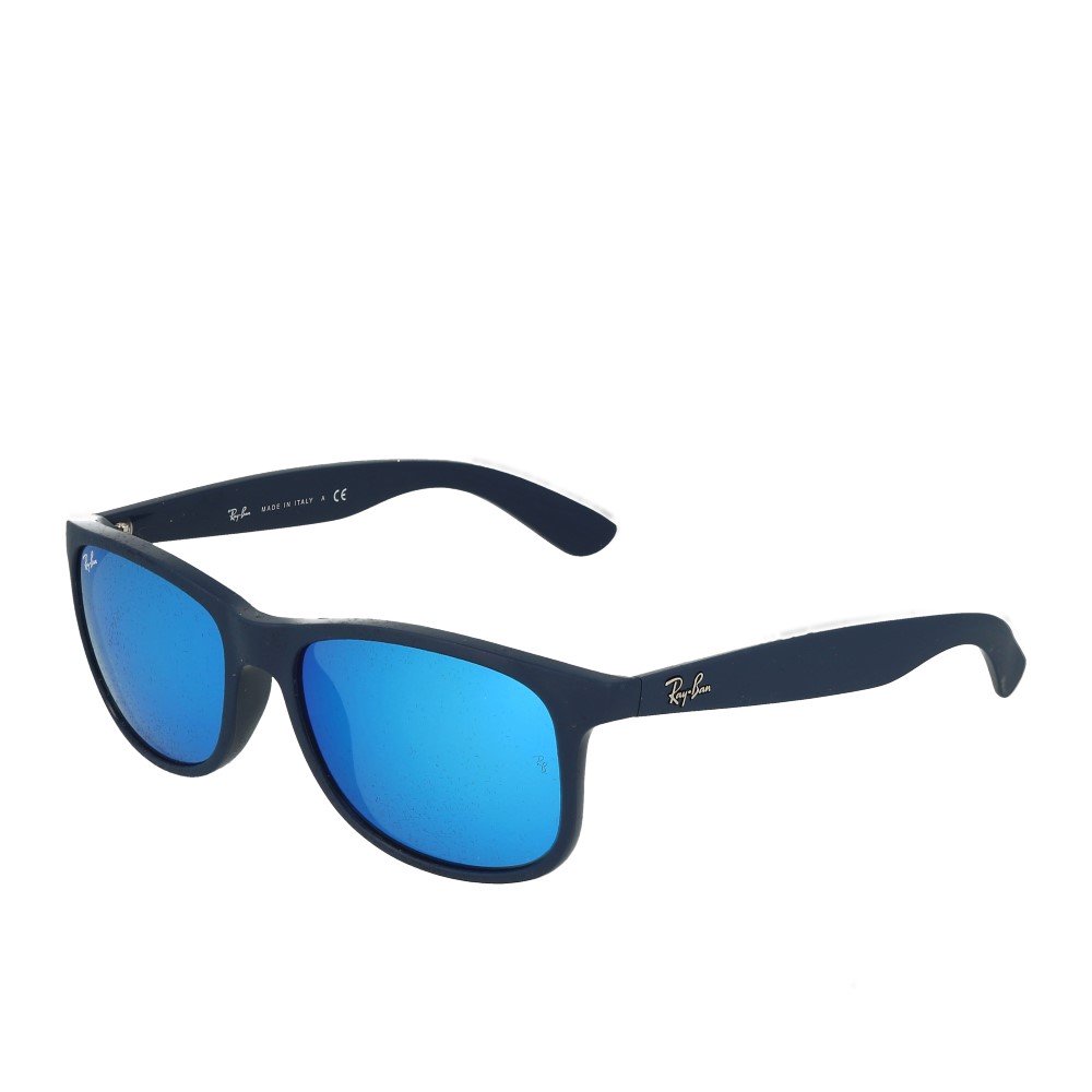 Ray-Ban Andy RB4202 615355 Matte Blue On Blue Blue Flash