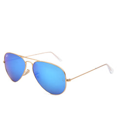 Ray-Ban Aviator Large RB3025 112/17 Matte Arista Grey Mirror Blue