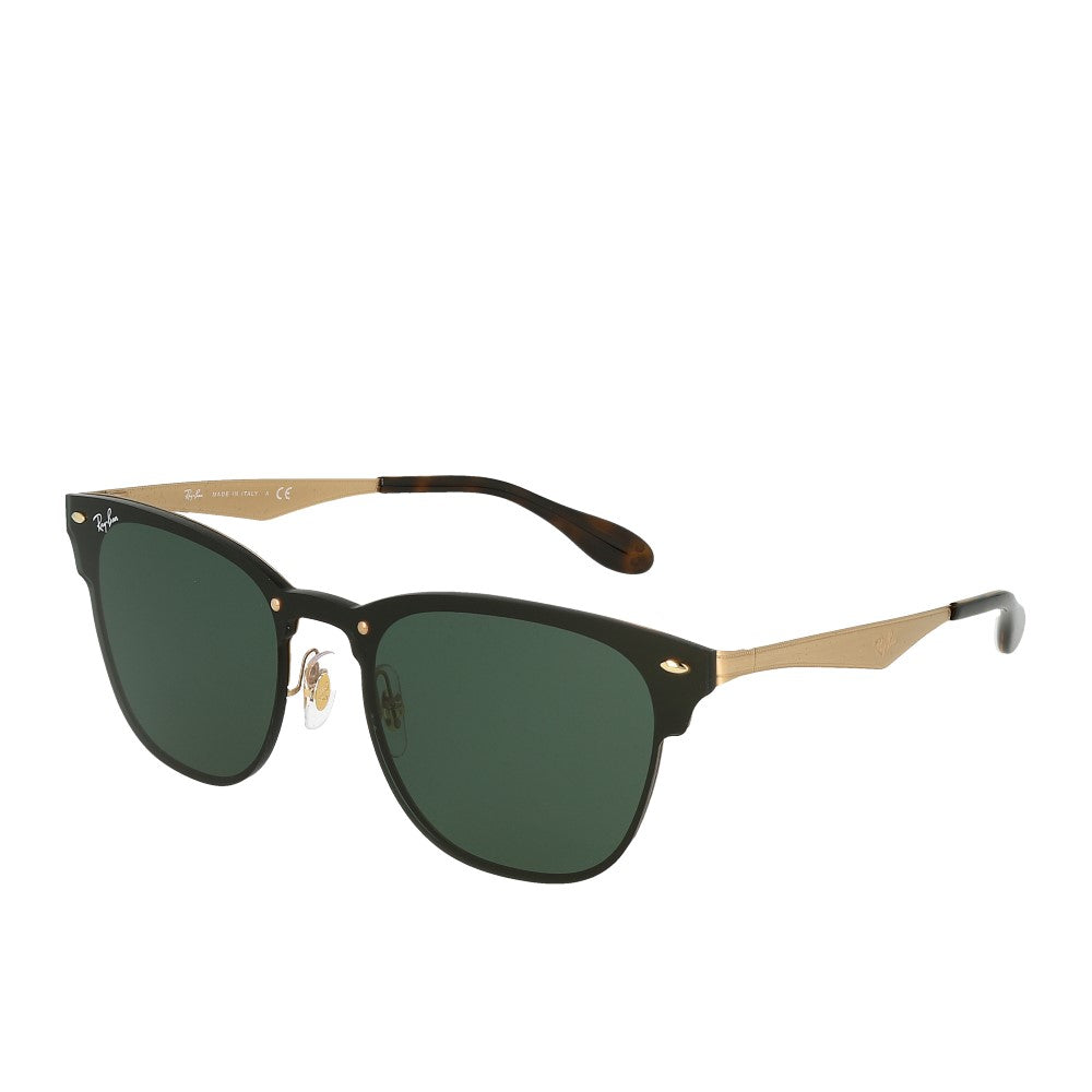 Ray-Ban Blaze Clubmaster RB3576N 043/71 Brushed Gold