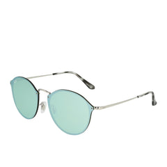 Ray-Ban Blaze Round RB3574N 003/30 Silver Green