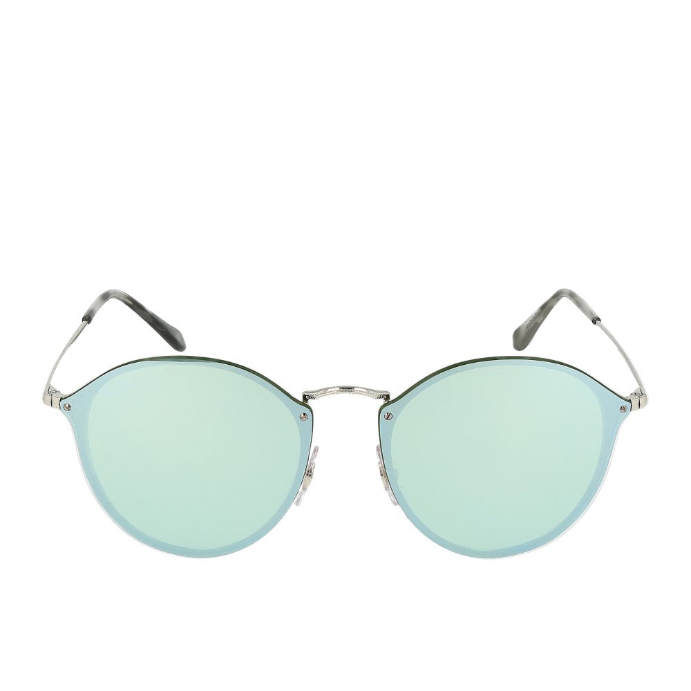 Ray-Ban Blaze Round RB3574N 003/30 Silver Green