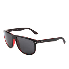 Ray-Ban Boyfriend RB4147 617187 Matte Black Transparent Dark Grey