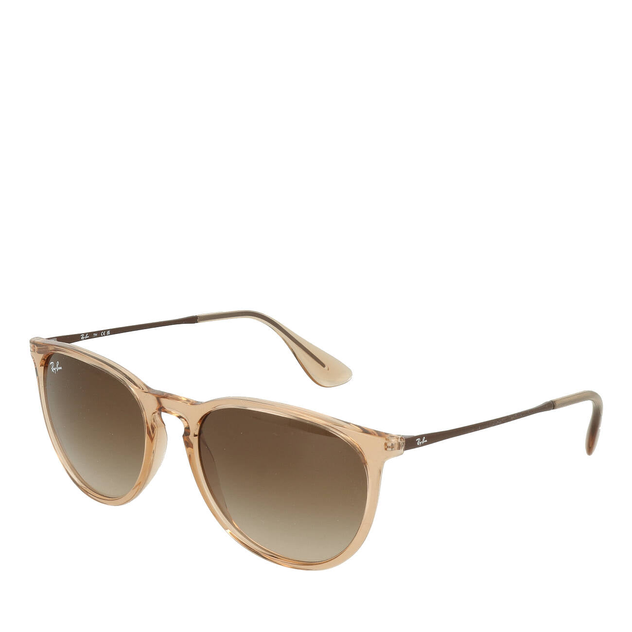 Ray-Ban Erika RB4171 651413 Transparent L. Brown Brown Dark Brown