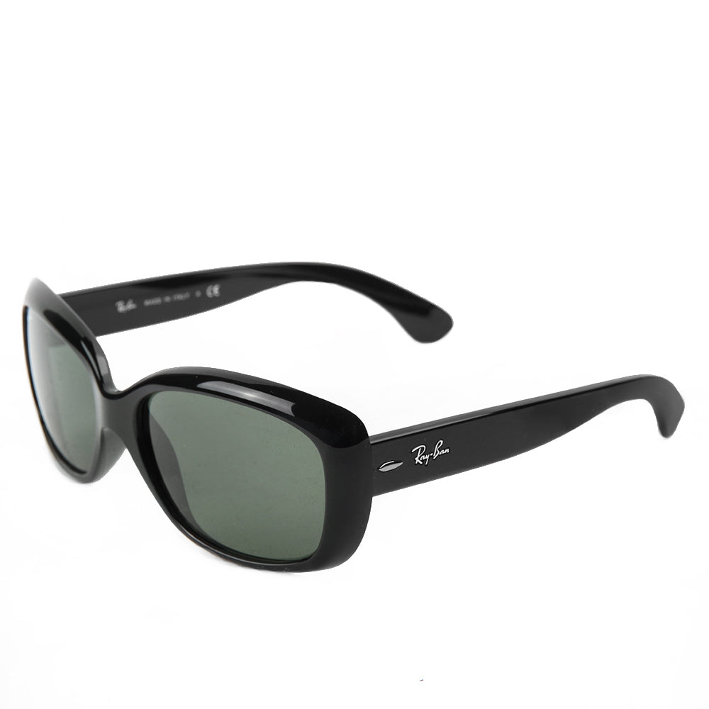 Ray-Ban Jackie Ohh RB4101 601 Black Dark Green