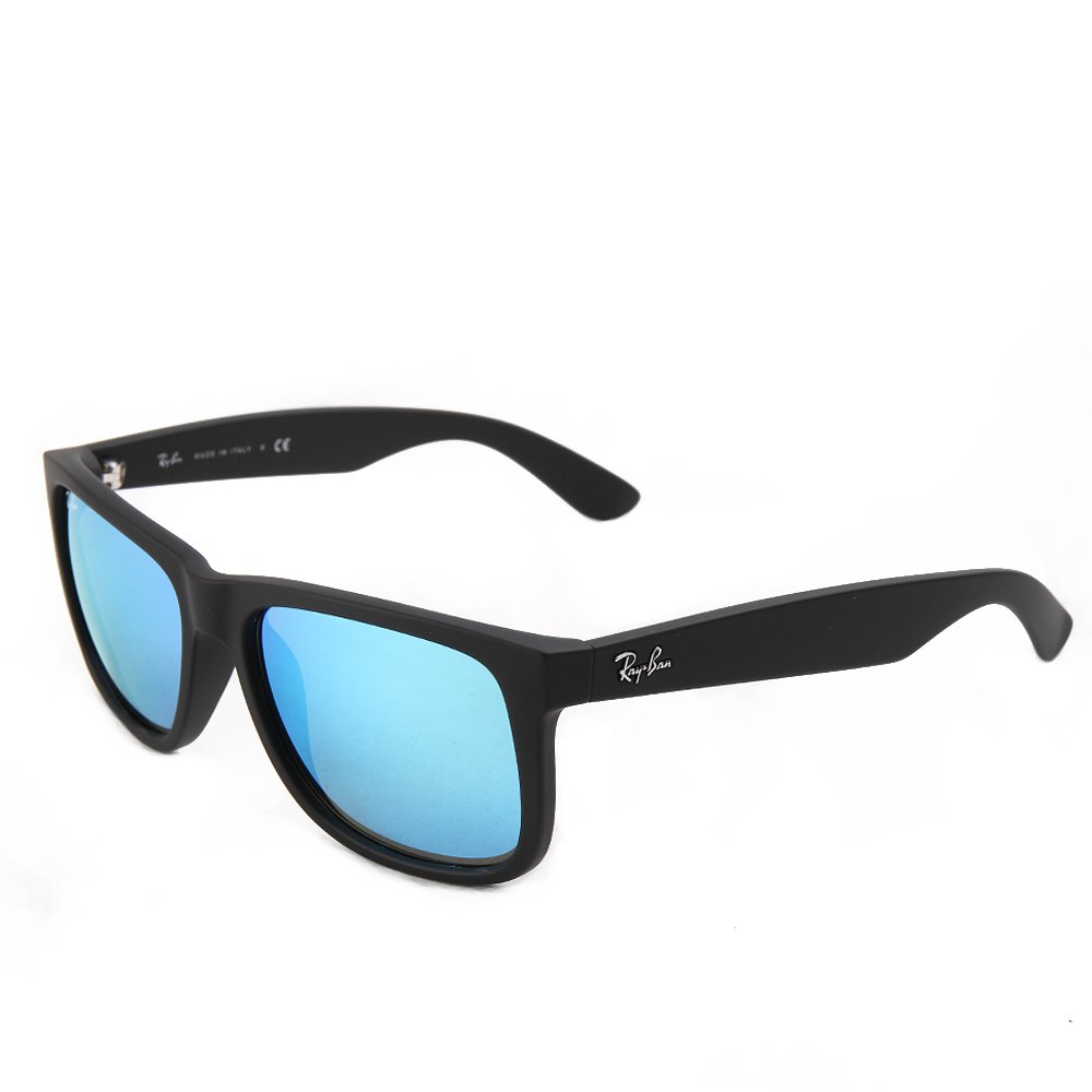 Ray-Ban Justin RB4165 622/55 Matte Black Ice Blue