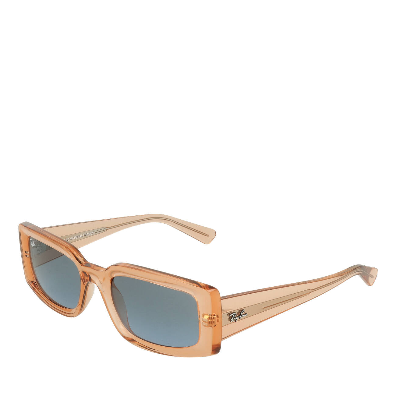 Ray-Ban Kiliane Bio Based RB4395 66868F Transparent Orange Bl Grey