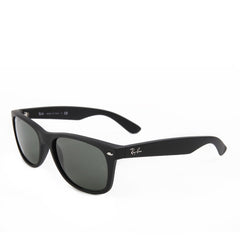 Ray-Ban New Wayfarer RB2132 622 Rubber Black Green