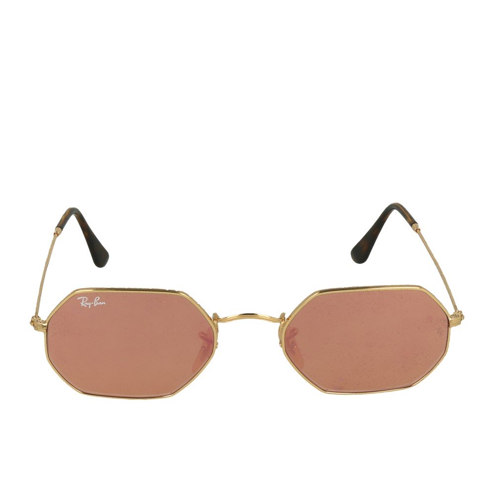 Ray-Ban Octagonal RB3556N 001/Z2 Gold Copper Flash