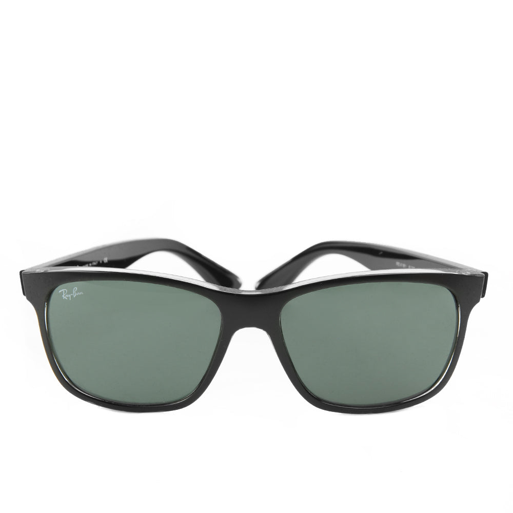 Ray-Ban RB4181 6130 Matte Black Grey Green