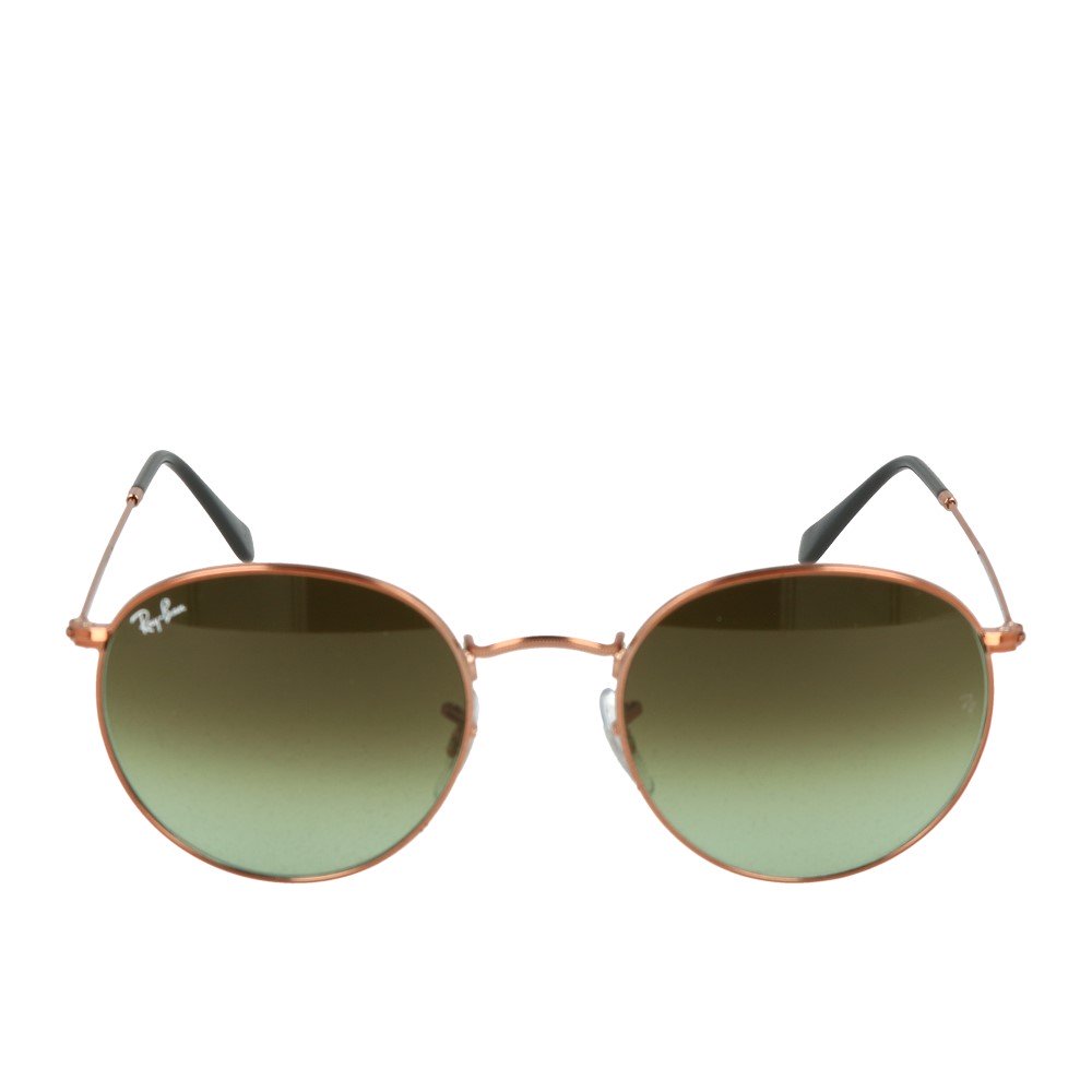 Ray-Ban Round Metal RB 3447 9002/A6 Shiny Medium Bronze