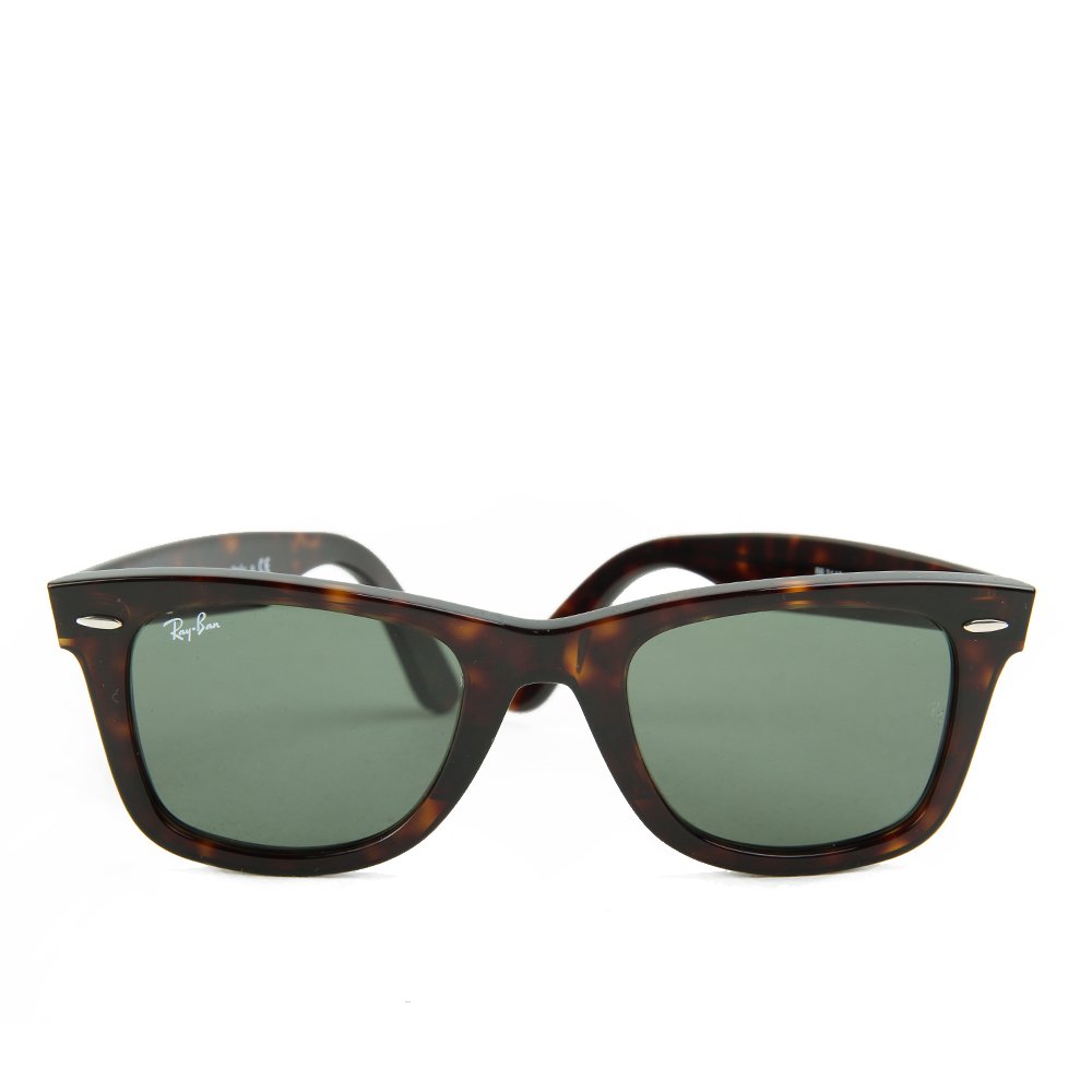 Ray-Ban Wayfarer RB2140 902 Havana Brown Green