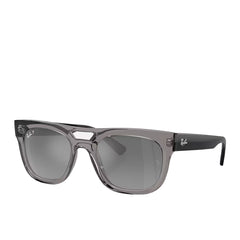 Ray-Ban Phil Bio Based RB4426 672582 54 Transparent Gray Mirror Grade Silver Polarized