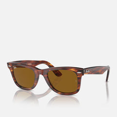 Ray-Ban Wayfarer RB2140 954 50 Striped Havana Brown