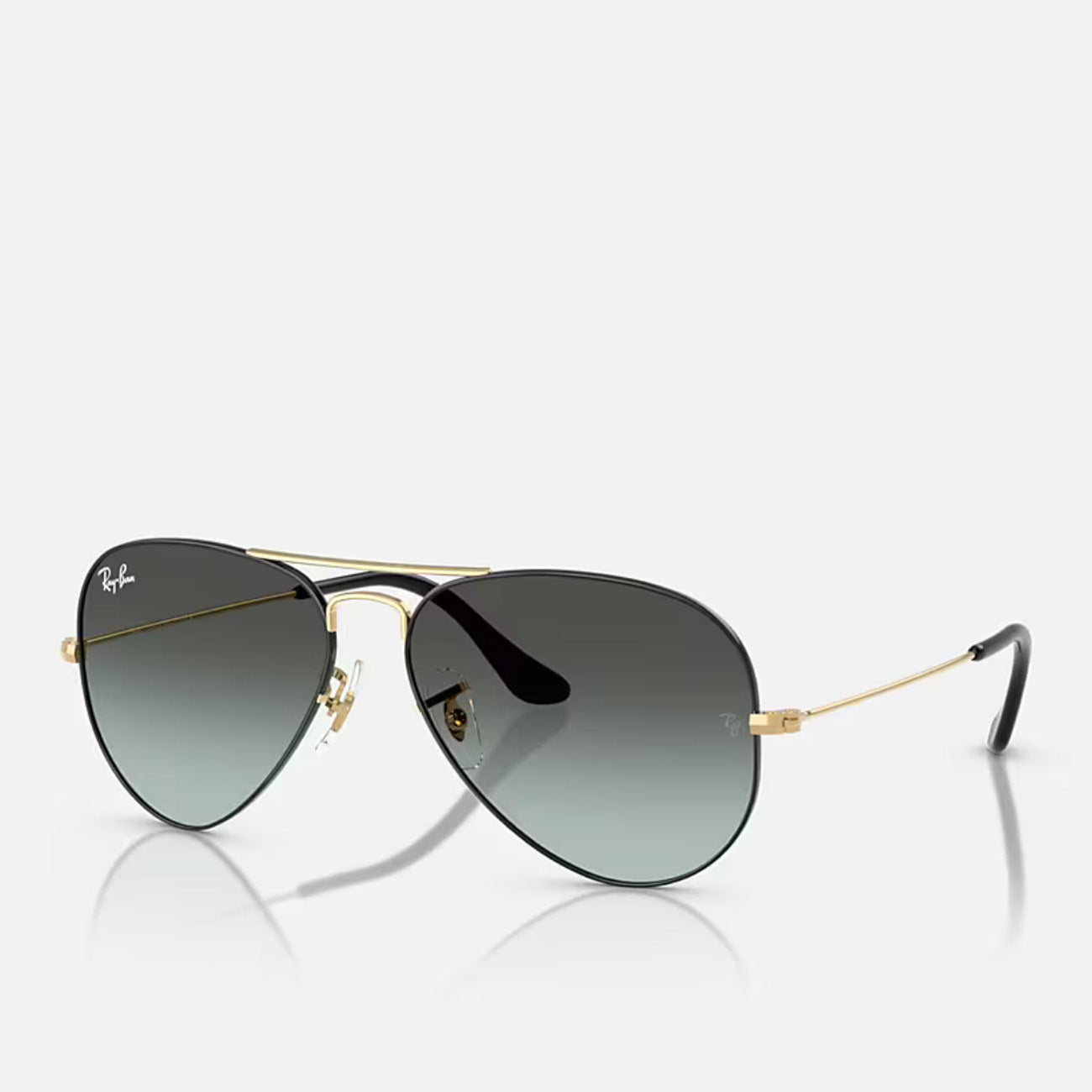 Ray-Ban Aviator Large Metal RB3025 9271Gk Black On Arista