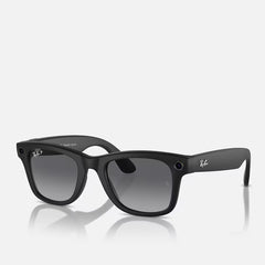 Ray-Ban Meta Wayfarer Matte Black Polarized Graphite