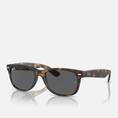 Ray-Ban New Wayfarer Rubber Havana Dark Grey