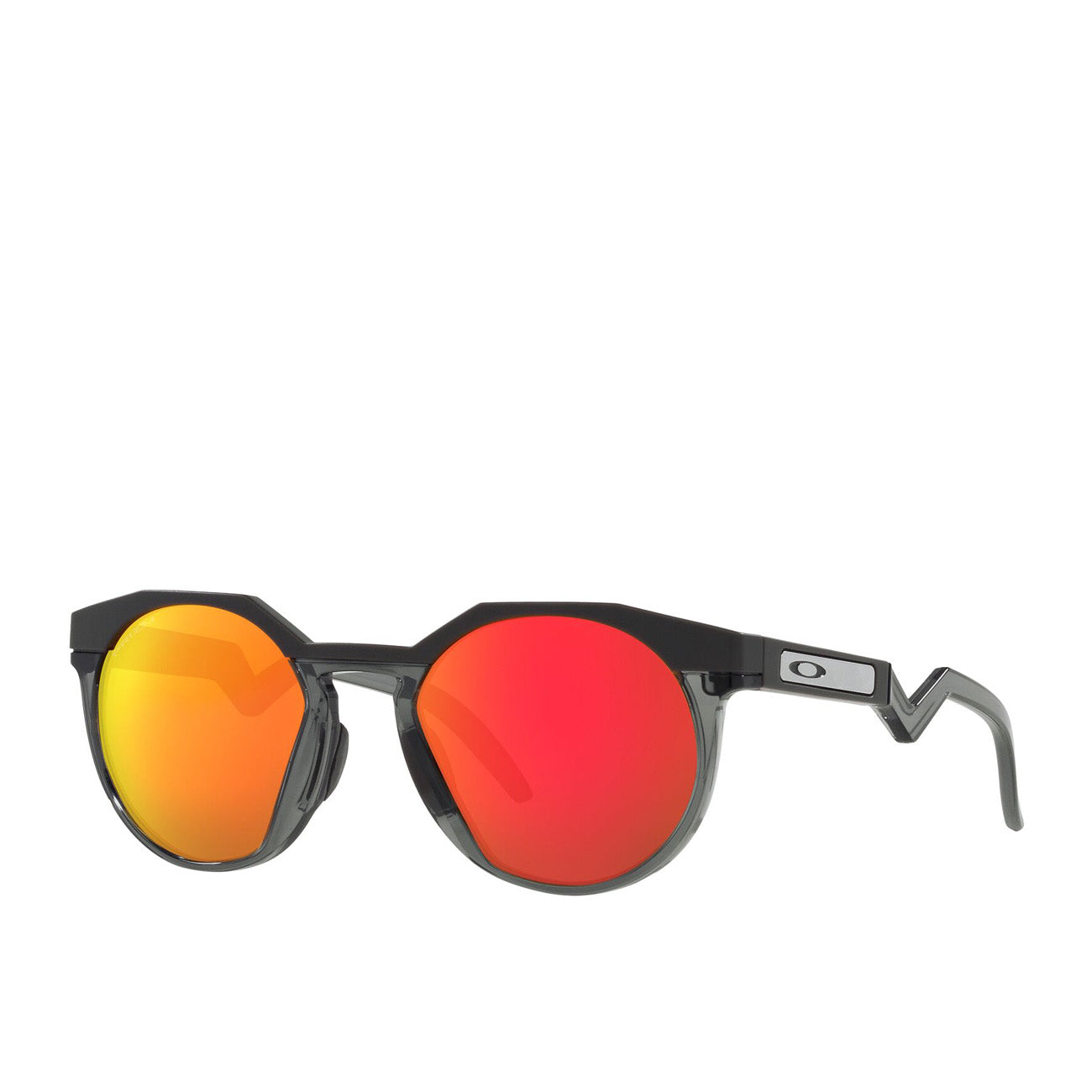 Oakley HSTN Matte Carbon Smoke Gray Prizm Ruby