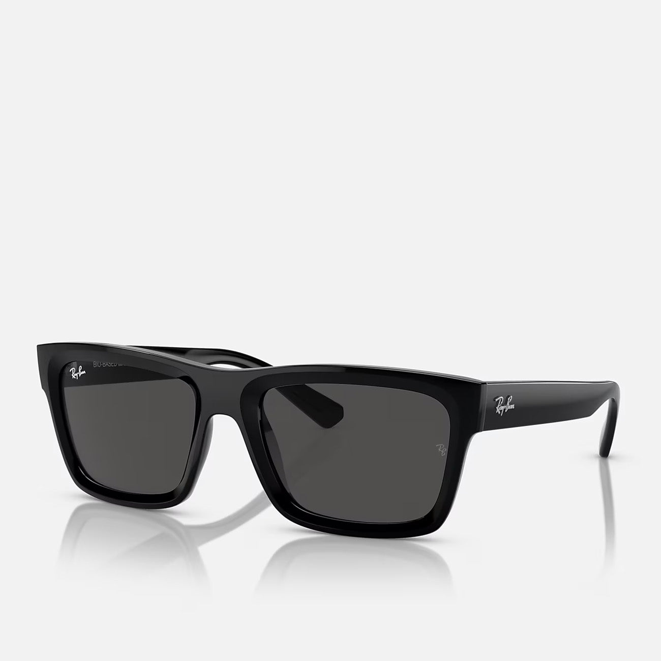 Ray-Ban Warren Bio Based RB4396 667787 57 Black Dark Grey