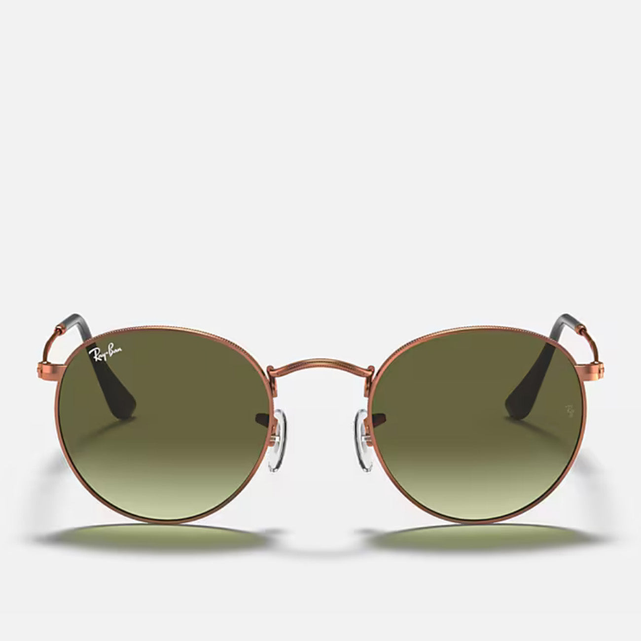 Ray-Ban Round Metal RB3447 9002A6 50 Medium Bronze Green Brown