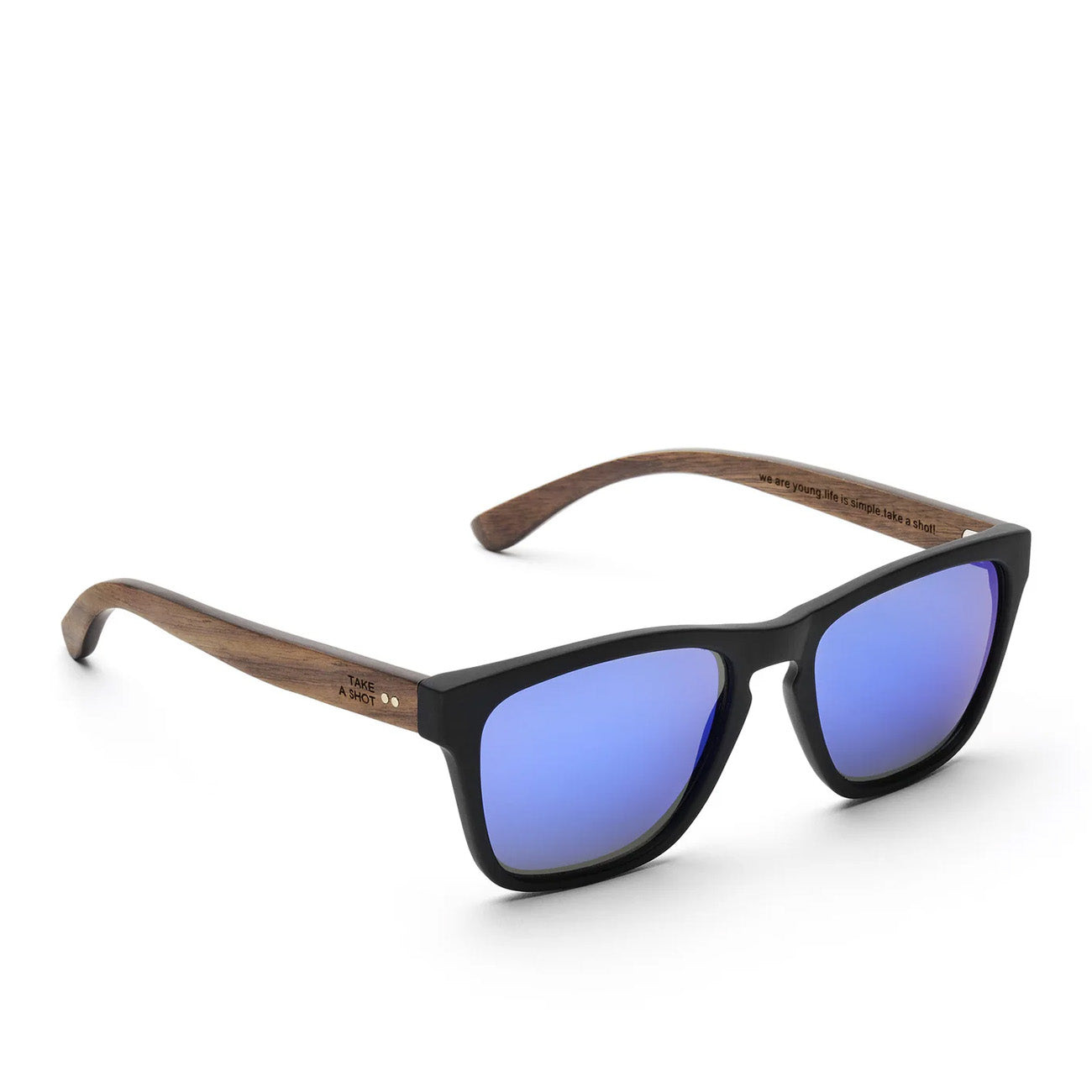 Take a Shot The Butterfly 2.0 walnut wood polarized