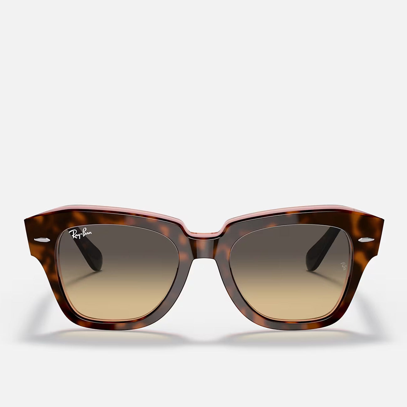 Ray-Ban State Street RB2186 1324BG 52 Havana Pink Brown Vintage